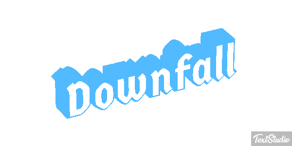 Downfall Effetto testo