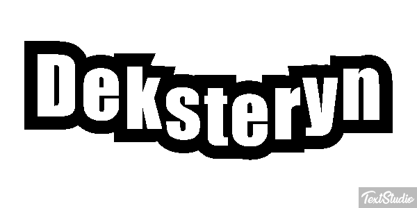 Deksteryn Effet de texte