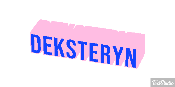 Deksteryn Effet de texte