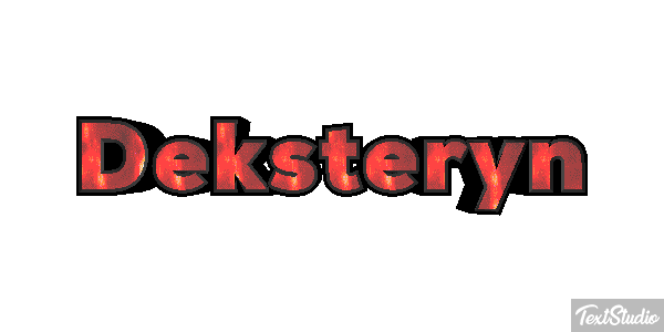 Deksteryn Effet de texte