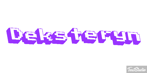 Deksteryn Effet de texte