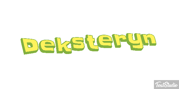 Deksteryn Effet de texte