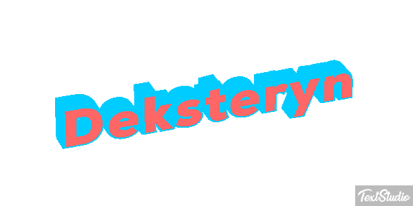 Deksteryn Effet de texte