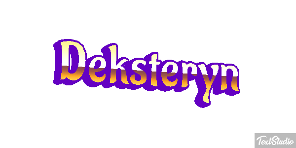 Deksteryn Effet de texte