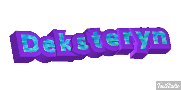 Deksteryn Effet de texte