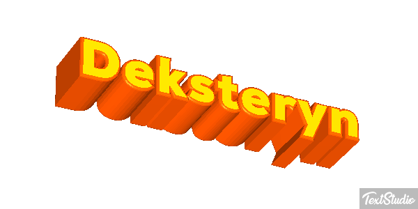 Deksteryn Effet de texte