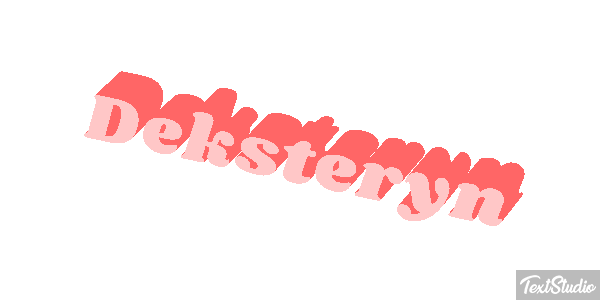 Deksteryn Effet de texte
