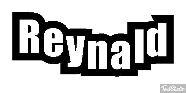 Reynald Text effect