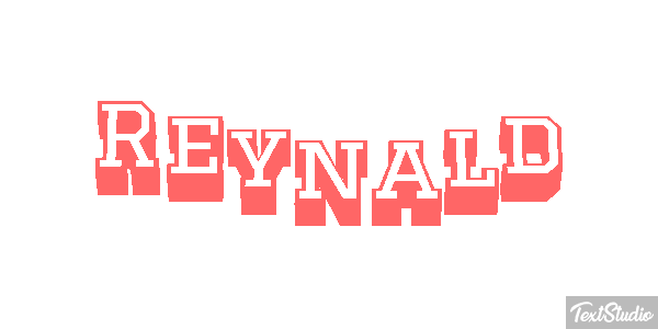 Reynald Text effect