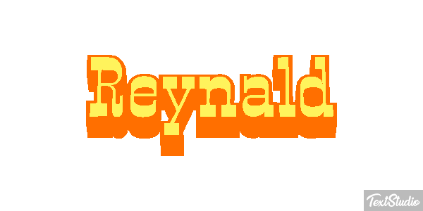 Reynald Text effect