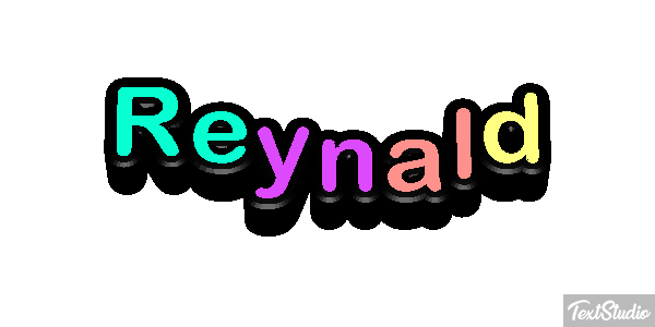 Reynald Text effect