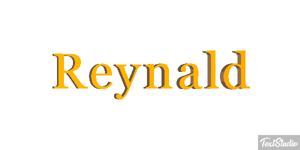 Reynald Text effect
