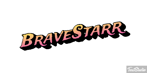 BraveStarr Metin efekti