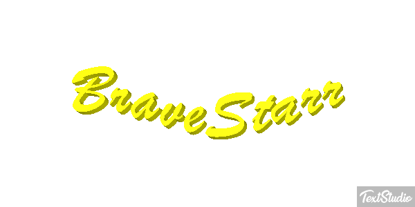 BraveStarr Metin efekti