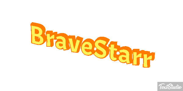 BraveStarr Metin efekti