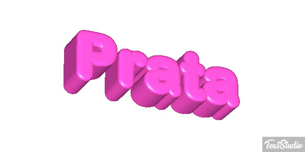 Prata Efecto de texto