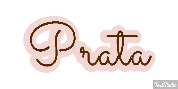 Prata Efecto de texto