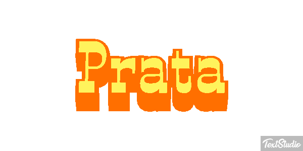 Prata Efecto de texto