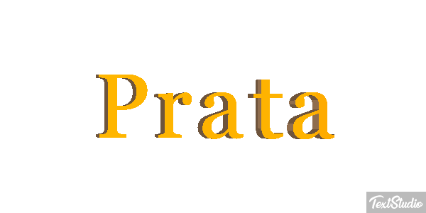 Prata Efecto de texto
