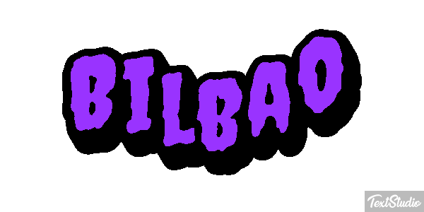 Bilbao テキスト効果