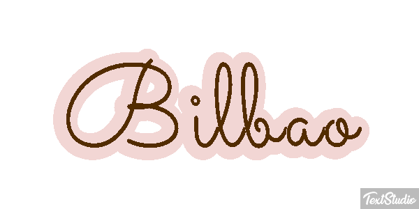 Bilbao テキスト効果