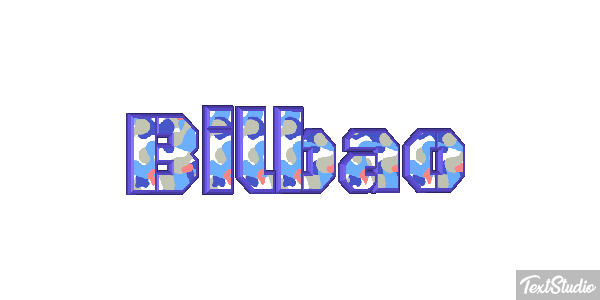 Bilbao テキスト効果
