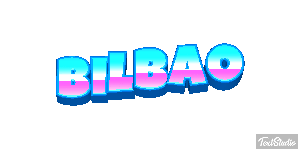 Bilbao テキスト効果