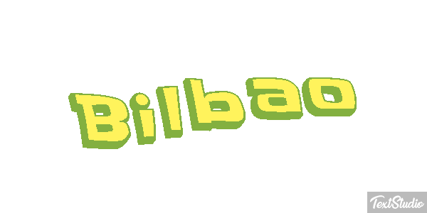Bilbao テキスト効果
