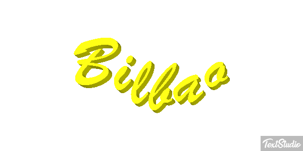 Bilbao テキスト効果