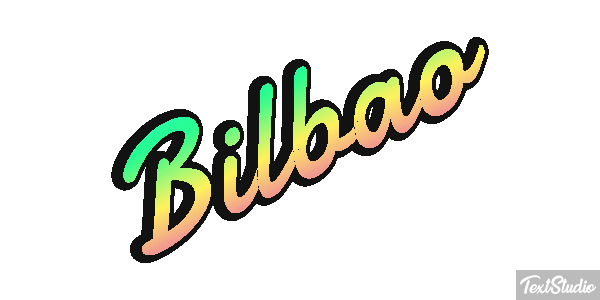 Bilbao テキスト効果
