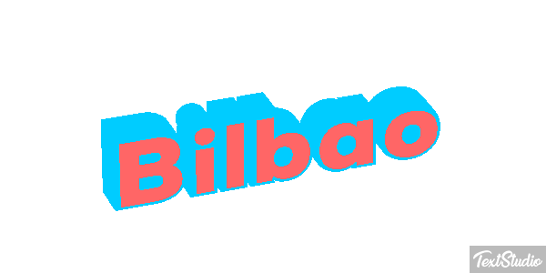 Bilbao テキスト効果