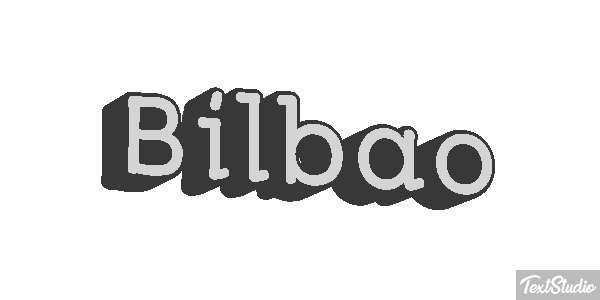 Bilbao テキスト効果