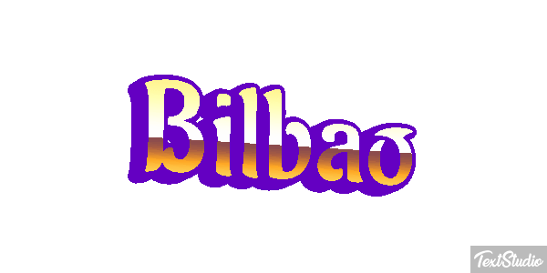 Bilbao テキスト効果