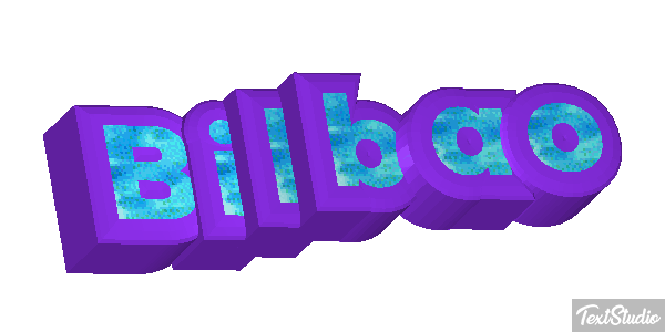 Bilbao テキスト効果