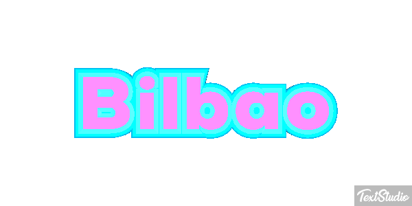 Bilbao テキスト効果