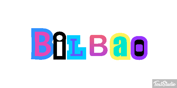 Bilbao テキスト効果