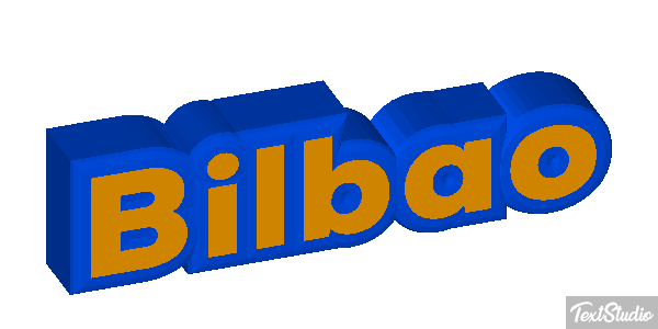 Bilbao テキスト効果
