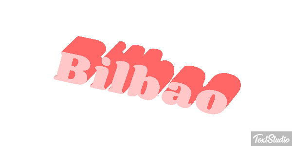 Bilbao テキスト効果