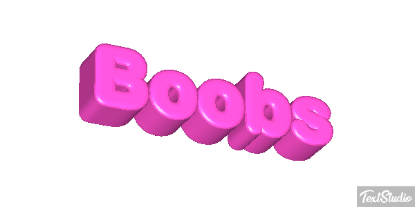 Boobs テキスト効果