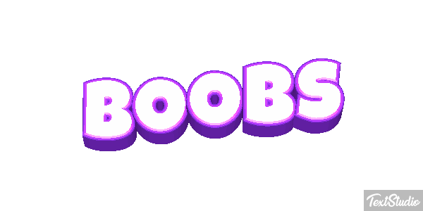 Boobs テキスト効果