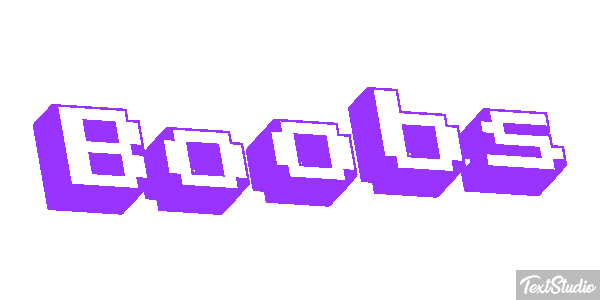 Boobs テキスト効果