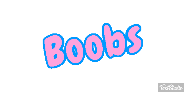 Boobs テキスト効果