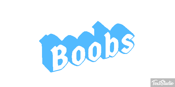 Boobs テキスト効果