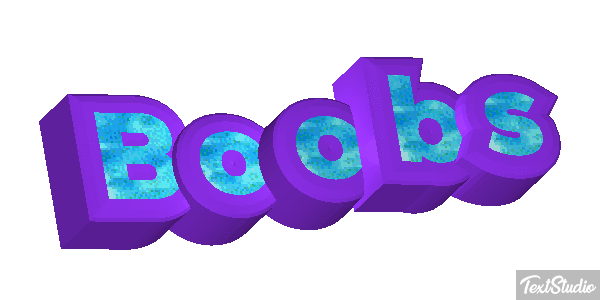 Boobs テキスト効果