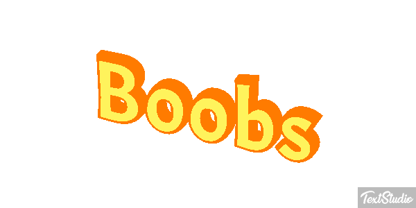 Boobs テキスト効果