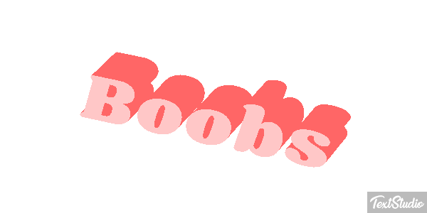 Boobs テキスト効果