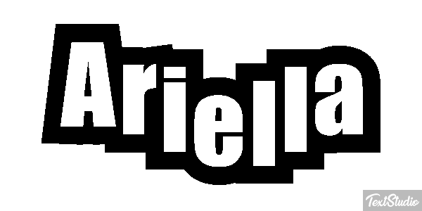 Ariella Efecto de texto