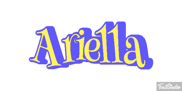Ariella Efecto de texto