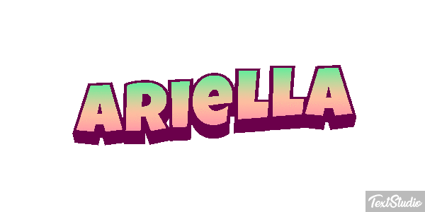 Ariella Efecto de texto