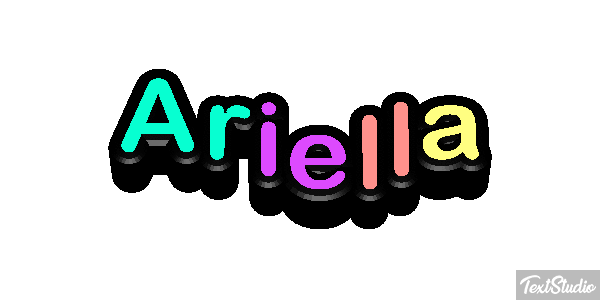 Ariella Efecto de texto